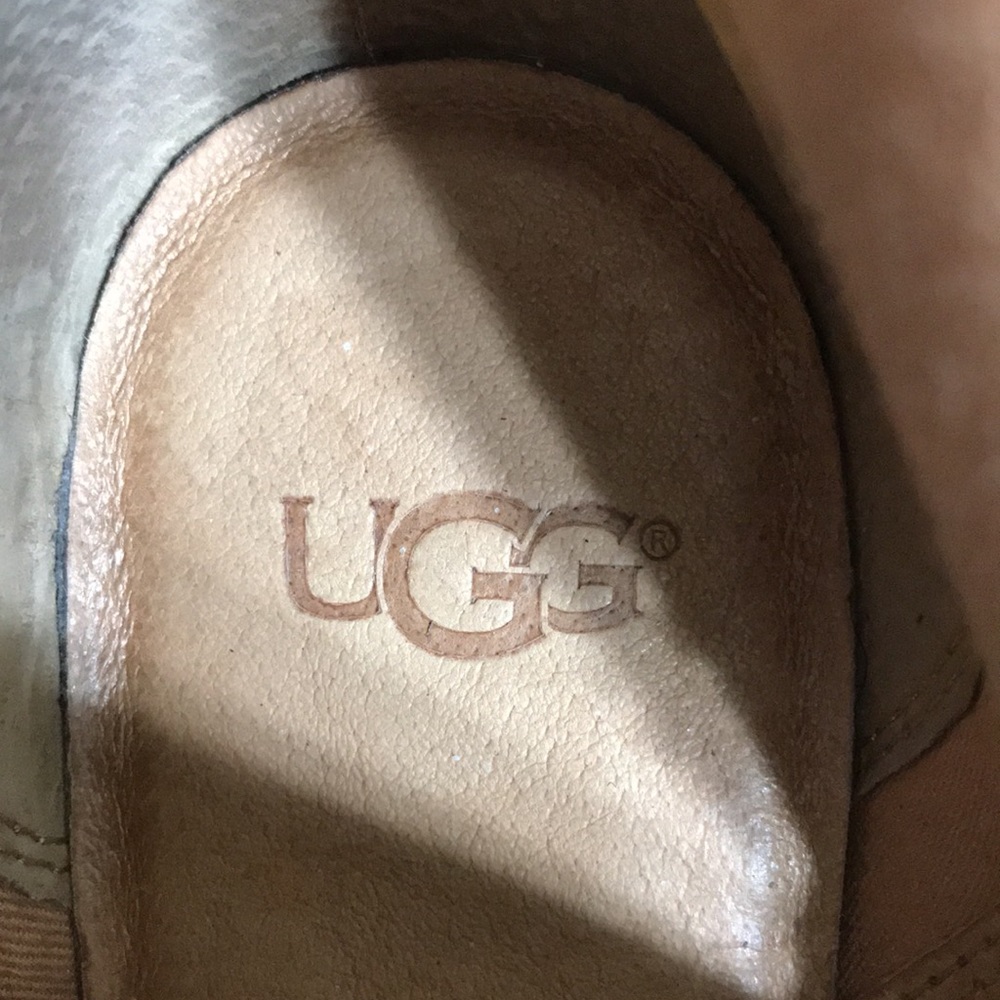 NWOT Ugg Bandara Suede Leather Tall Boots Size 9 - Picture 16 of 16